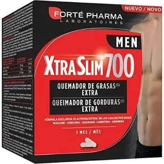 Forté Pharma Men Xtraslim 700 120 Cápsulas