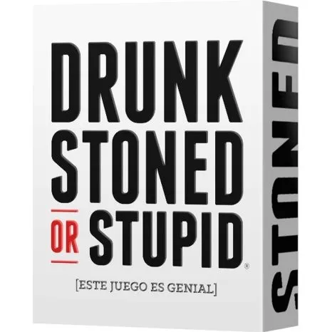 Asmodee Drunk, Stoned or Stupid Juego de Cartas para Adultos
