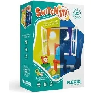 Flexiq Switch It! Juego de Cartas de Percepción y Reacción
