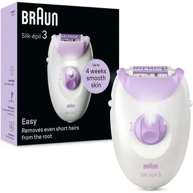 Braun Silk-épil 3-000 20 Pinzas Púrpura/Blanco