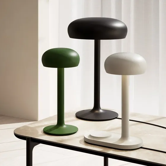 Eva Solo Lámpara de mesa recargable Emendo Verde - IP44