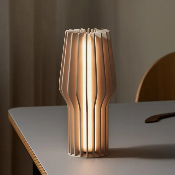 Lámpara de mesa recargable Radiant de Eva Solo - Beige IP44