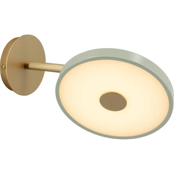 UMAGE Aplique de pared LED Asteria Short, Oliva/Latón