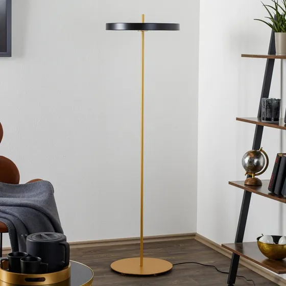 UMAGE Asteria Lámpara de Pie LED Negra Regulable