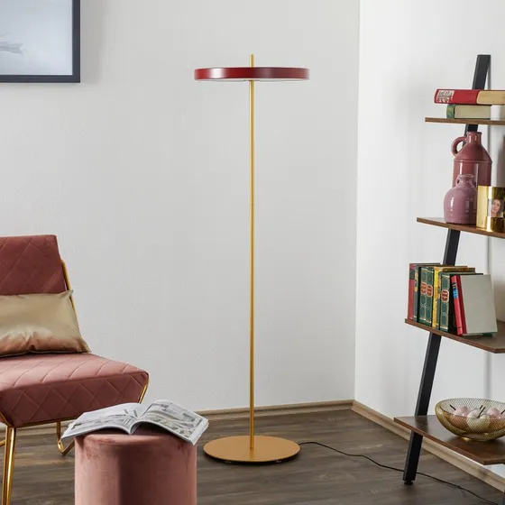 UMAGE Asteria Floor Lámpara de Pie LED Rojo Rubí