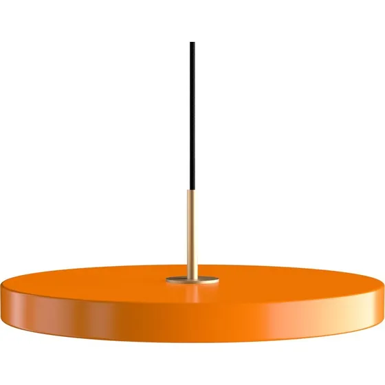 Umage Lámpara Colgante LED Asteria Medium Naranja y Latón