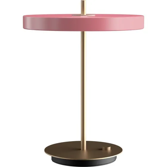UMAGE Lámpara de mesa LED Asteria Rose y Latón