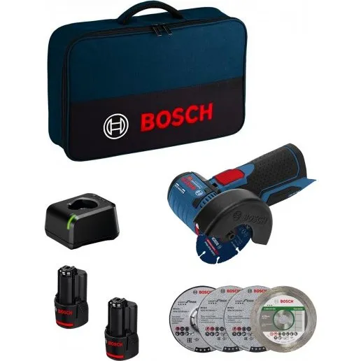 Bosch GWS 12V-76 Amoladora Angular 12V 3.0Ah