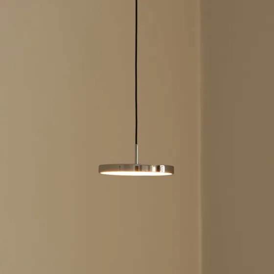 UMAGE Lámpara Colgante Asteria Micro LED Acero Pulido Ø 15 cm