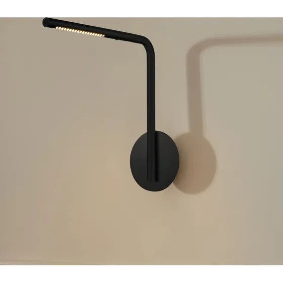 UMAGE Aplique de Pared LED Omni Pivot Negro, Atenuable