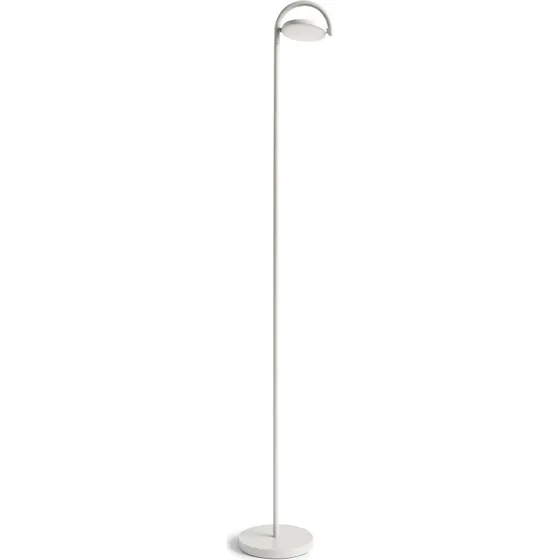 HAY Marselis Lámpara de Pie LED Ajustable - Gris Ceniza