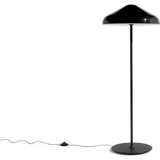 HAY Lámpara de pie Pao Steel Soft Black Ø47 cm