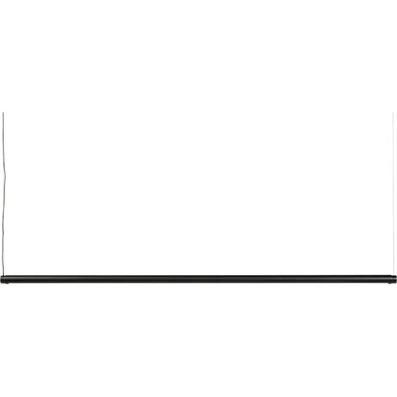 HAY Factor Linear 1500 Lámpara Colgante LED Diffused Negro