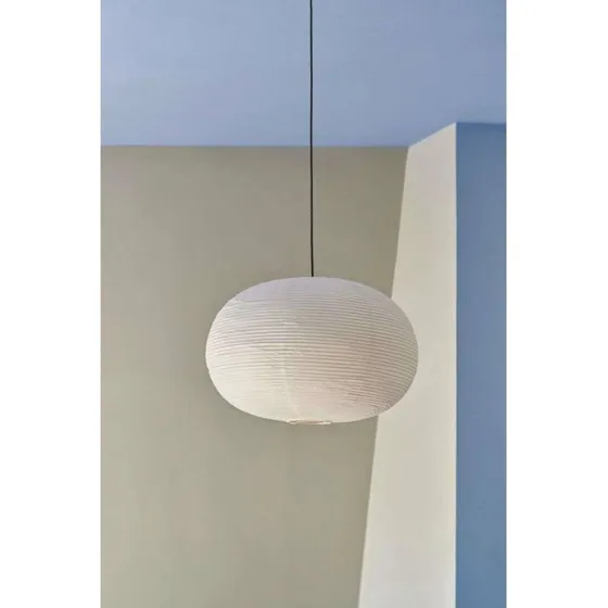 HAY Pantalla de Lámpara Paper Shade Ellipse de 70 cm - Blanco