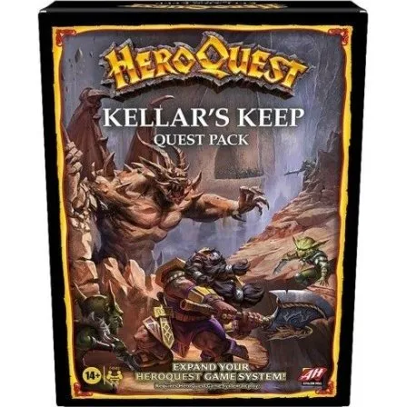 HeroQuest: Kellars Keep Quest Pack - Expansión para el Juego de Mesa