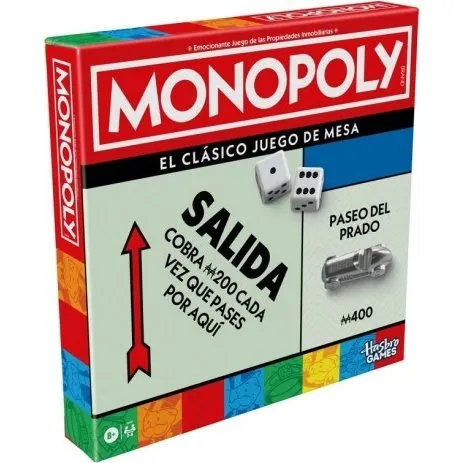 Hasbro Monopoly Clásico Juego de Mesa