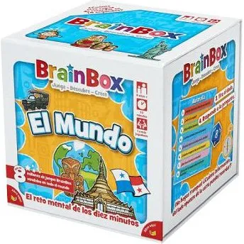 Asmodee BrainBox El Mundo Juego de Mesa