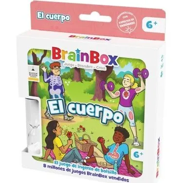 BrainBox Pocket: El Cuerpo - Juego de Cartas Educativo