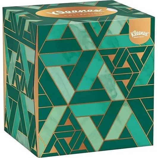 Kleenex Pañuelos Cubo Collection 48 Unidades