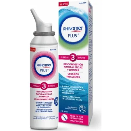 Rhinomer Plus F3 200ml - Limpieza Nasal Profunda Fuerza 3
