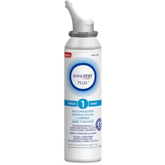 Rhinomer Plus Fuerza 1 Suave Spray 200ml para Bebés y Adultos