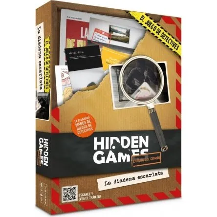 Hidden Games: La Diadema Escarlata - Juego de Mesa de Misterio