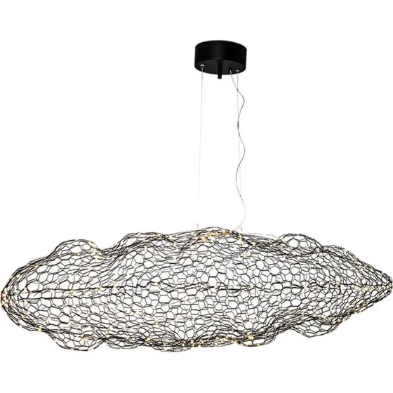 By Rydéns Lámpara Colgante LED Hayden Negro Mate 76cm