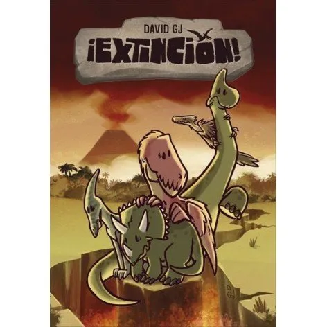 Tranjis Games Extincion - Juego de Cartas de Dinosaurios