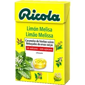Ricola Caramelos Limón y Melisa Sin Azúcar 50g