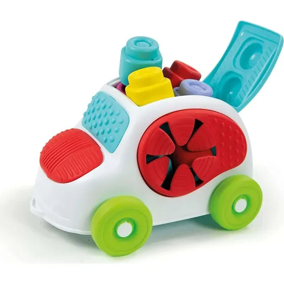 Clementoni Clemmy Coche de Juguete Sensorial para Bebés (6-36 meses)