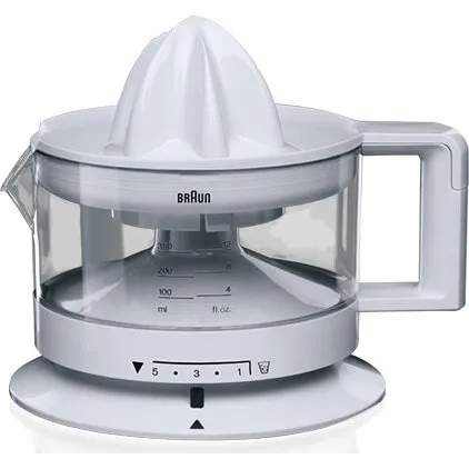 Braun TributeCollection CJ 3000 Exprimidor Eléctrico 20W Blanco