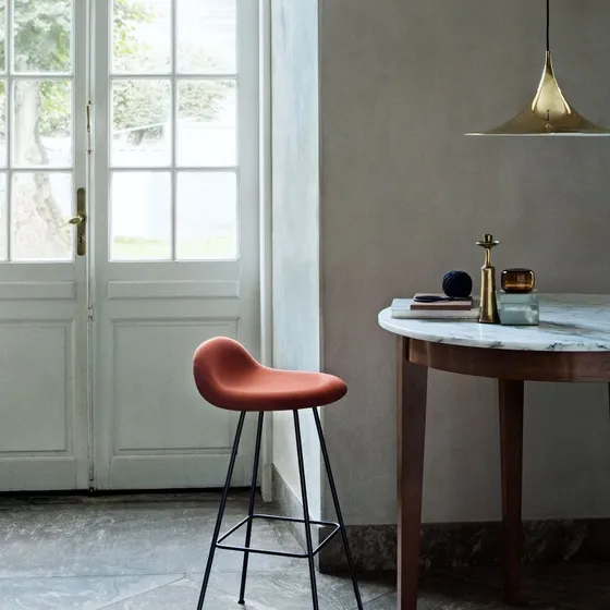 GUBI Lámpara colgante Semi Ø 60 cm, Latón brillante