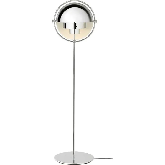 GUBI Lámpara de Pie Multi-Lite Cromo - Diseño Versátil