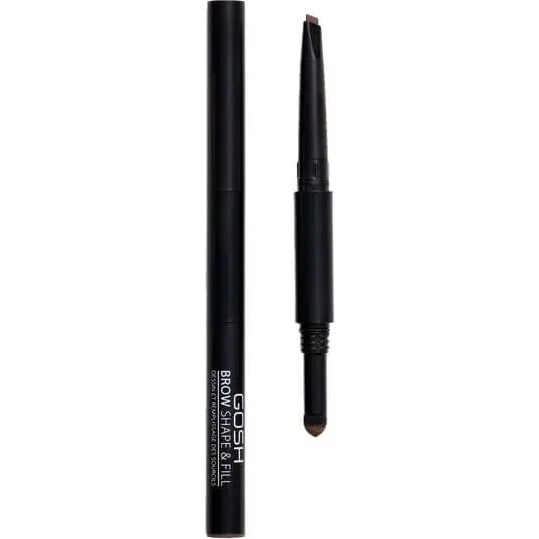 Gosh Brow Shape & Fill Rellenador de Cejas 2 en 1 - 001 Marrón