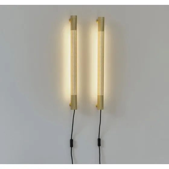 Aplique de pared Gejst Radent Latón 70 cm