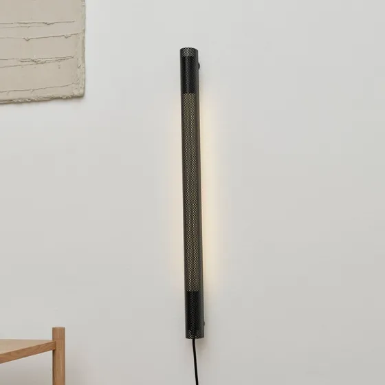 GEJST Aplique de pared Radent Negro - 70 cm