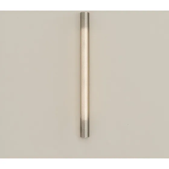 GEJST Aplique de pared Radent, gris acero, 70 cm