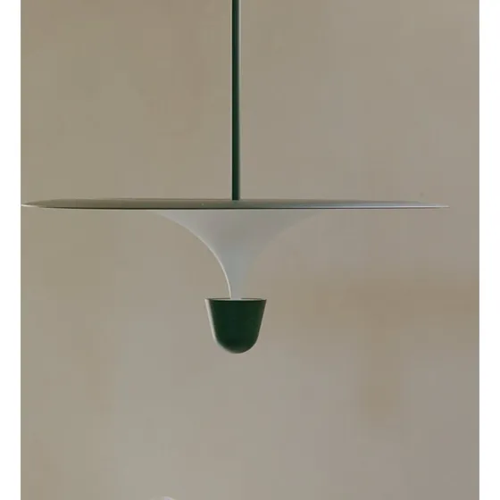 New Works Lámpara Colgante LED Kantarell Negro Ø 60 cm