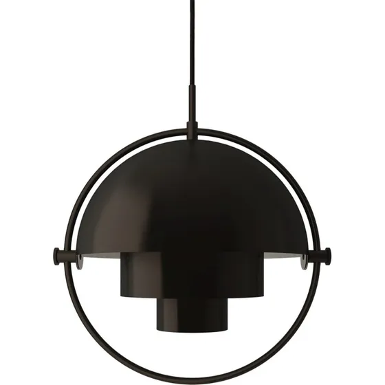 Lámpara Colgante Gubi Lite Multi-Lite Ø 27 cm - Negro