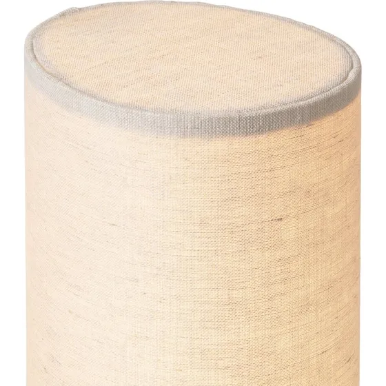 GUBI Lámpara de mesa LED Unbound con pantalla de lino