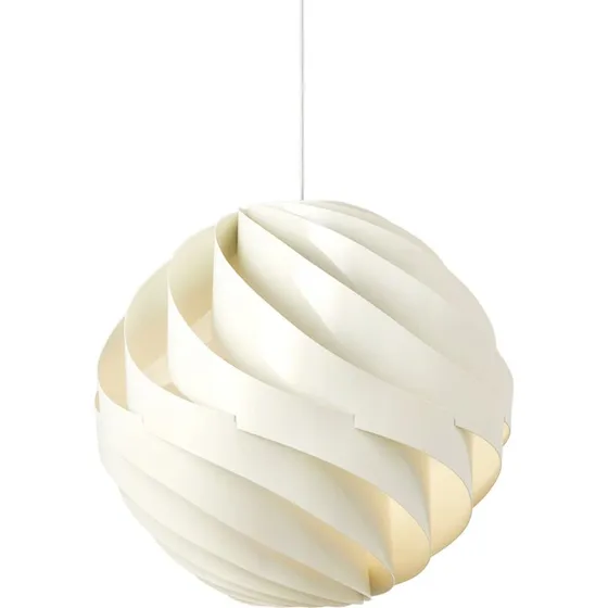 Gubi Lámpara Colgante Turbo Ø62 Glossy Alabaster White