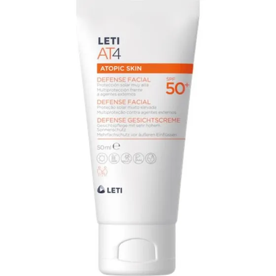 Leti AT4 Atopic Skin Defense Facial SPF50+ 50 ml