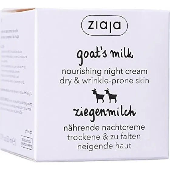 Ziaja Crema Facial de Noche Leche de Cabra Nutritiva SPF20 50ml