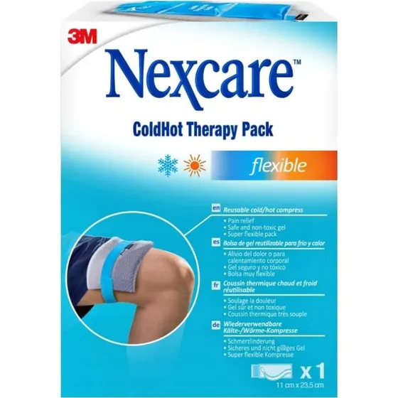 Nexcare ColdHot Therapy Pack Bolsa de Gel Flexible Reutilizable