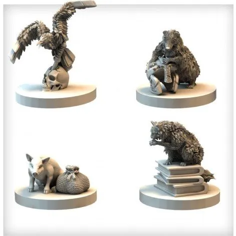 Tainted Grail: Companions - Miniaturas de Compañeros Animales