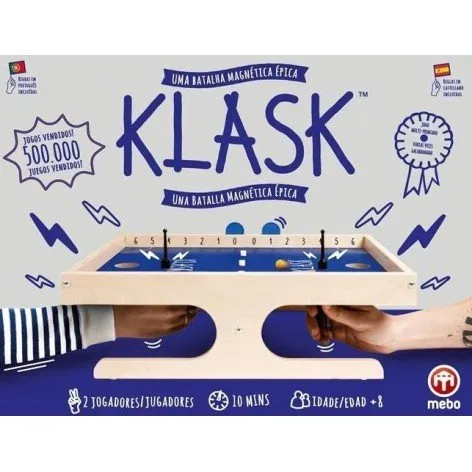 Klask Juego de Mesa de Habilidad Magnético