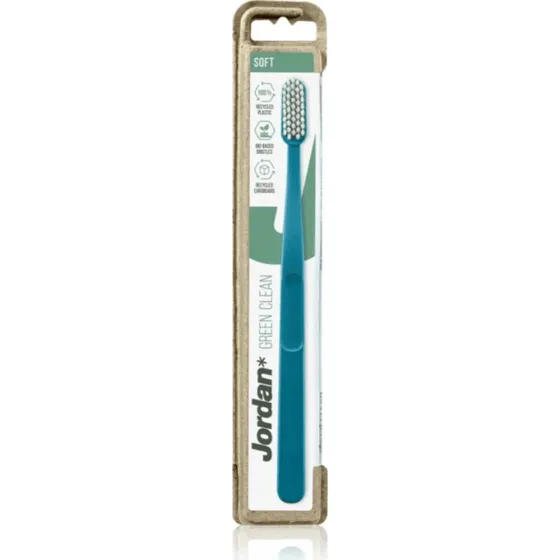 Jordan Green Clean Cepillo de Dientes Suave para Adultos