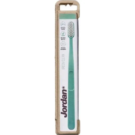 Jordan Green Clean Cepillo de Dientes Mediano - Ecológico