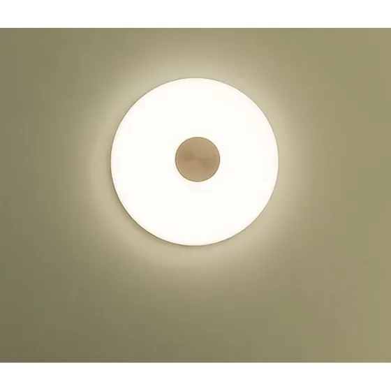 Northern Aplique de pared LED Glint, Ø 36 cm, cristal blanco opalino