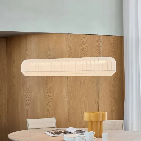 Northern Lámpara Colgante LED Tradition Linear Blanco Roto